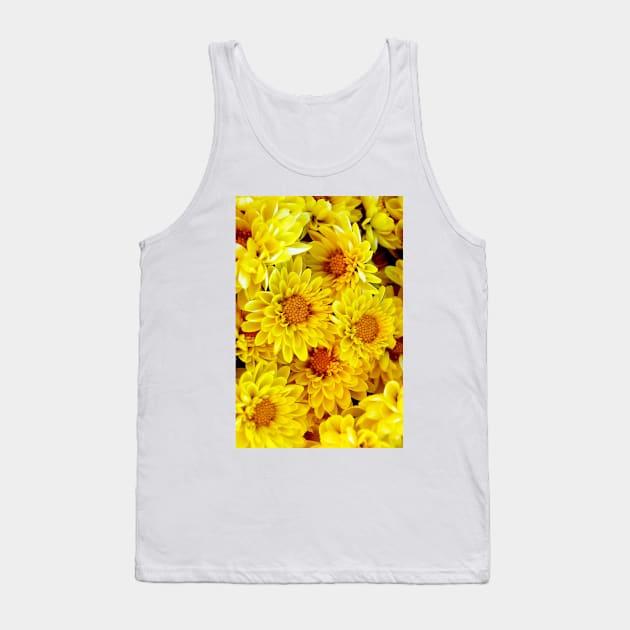 Yellow Daisies Tank Top by WaterGardens